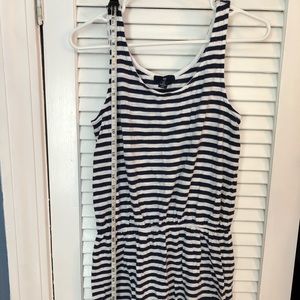 Women’s striped Gap tank dress. Small